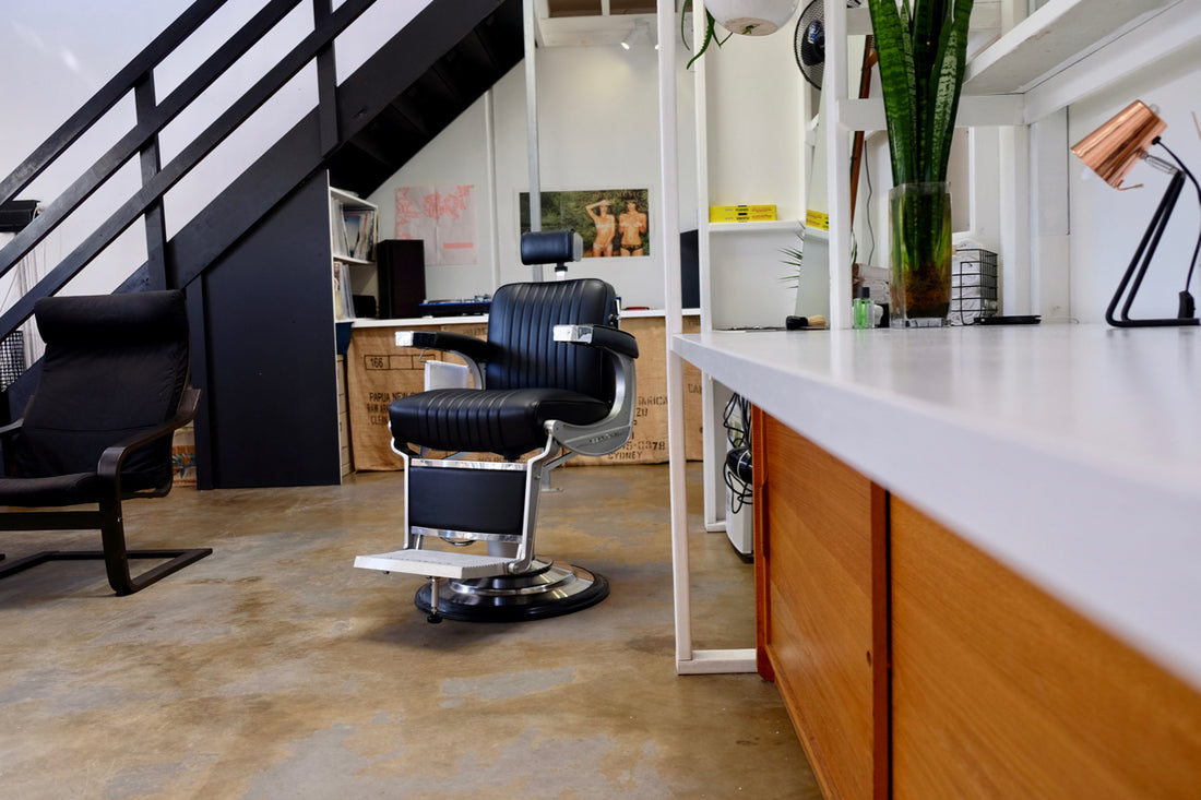 barber chair jack the snipper byron bay best mens and kids haircuts